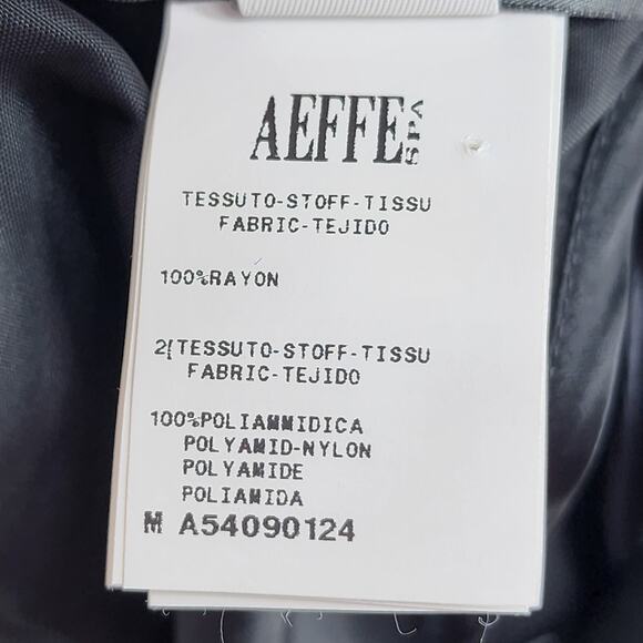Alberta Ferretti Beaded Halter Neck Wrap Black Cocktail Dress Size 6 NWT - Picture 7 of 9